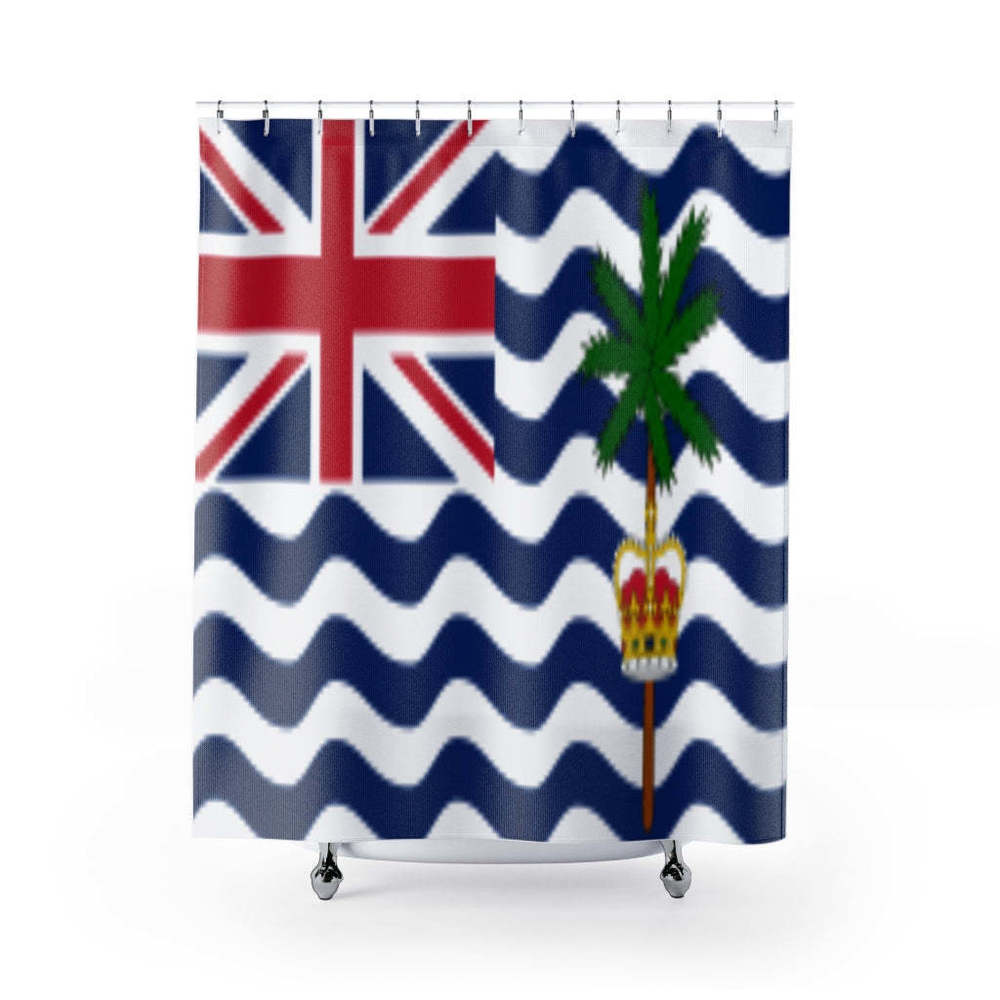 British Indian Ocean Stylish Design 71" x 74" Elegant Waterproof Shower Curtain